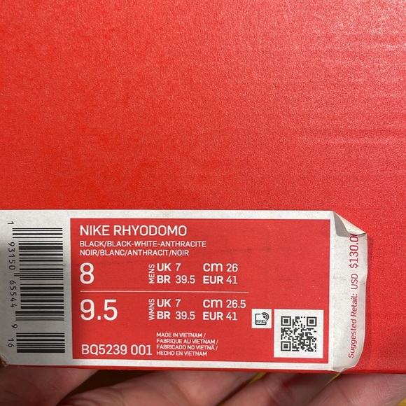 Brand new in box Nike ACG Rhyodomo in all black. Style# BQ5239-001 - Picture 6 of 6